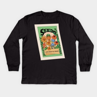 Tyler, The Creator Seeds - After The Storm Kids Long Sleeve T-Shirt